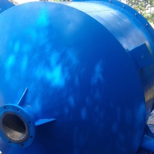 Ms + titanium lined tank