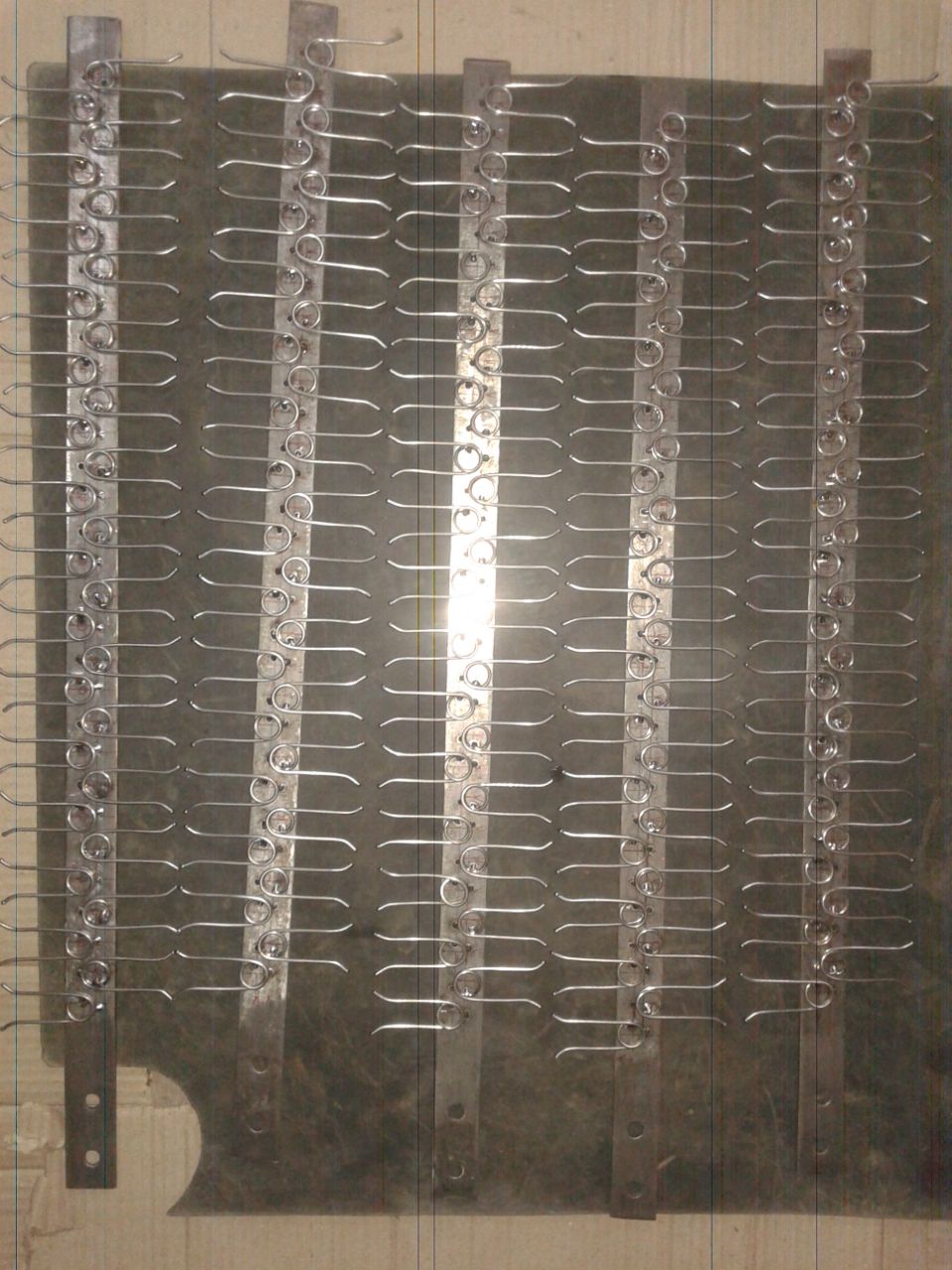 Titanium jigs for electroplating industries