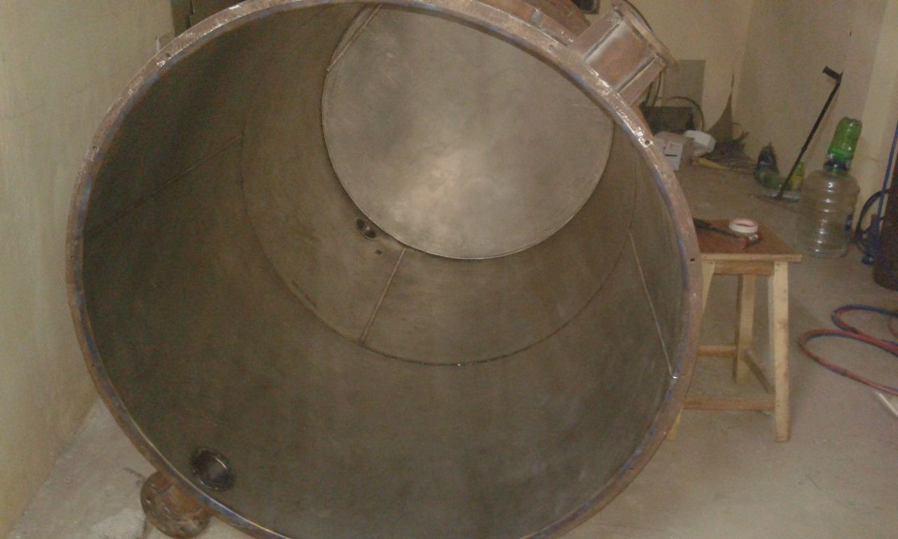 Titanium Lined MS Tank