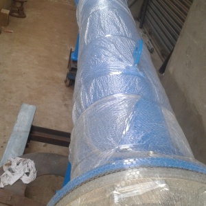 Titanium shell & tube heat exchanger