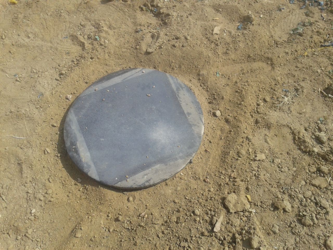 Ms + Titanium Gr.2 explosive cladded tube sheet