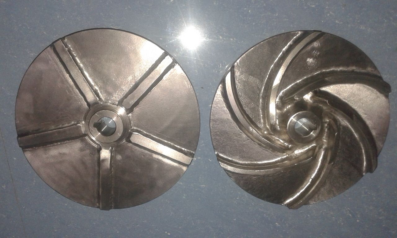 Titanium pump Impellers